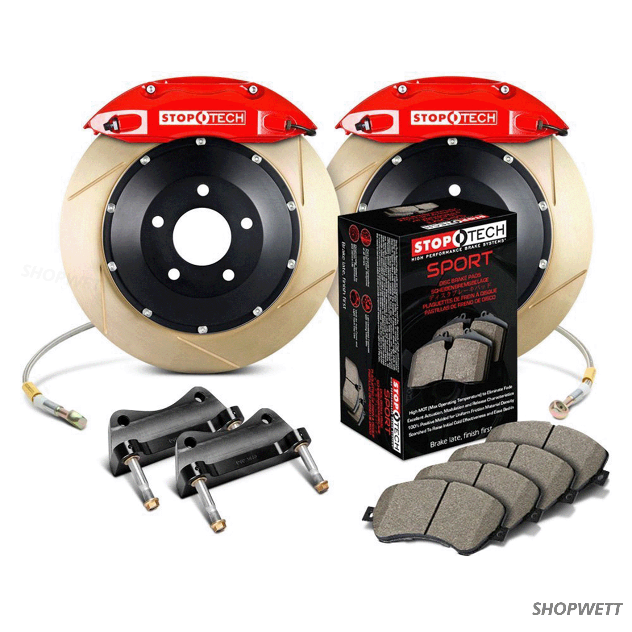 StopTech ST40 355x32 for Subaru WRX - Front Kit Only