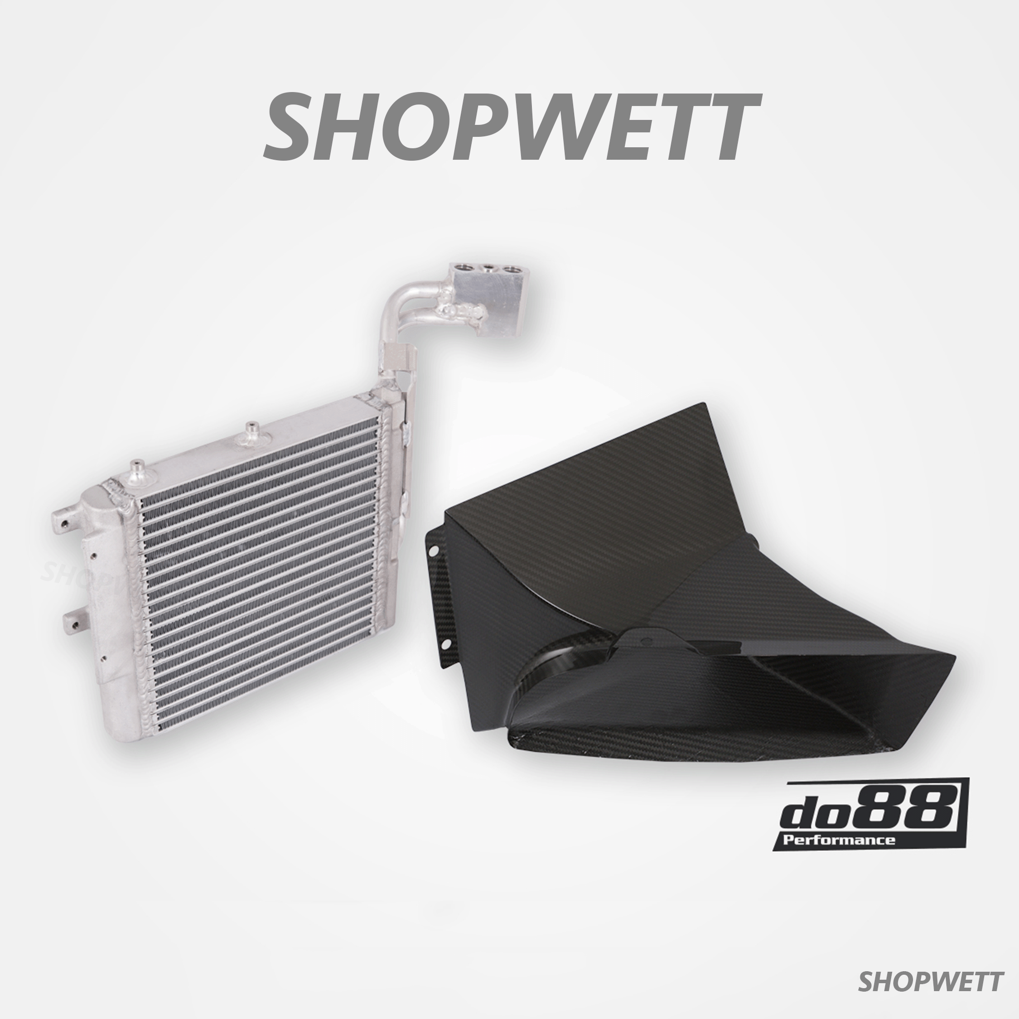 Upgraded Transmission Cooler for BMW M3 E90/E92 by do88 Racing