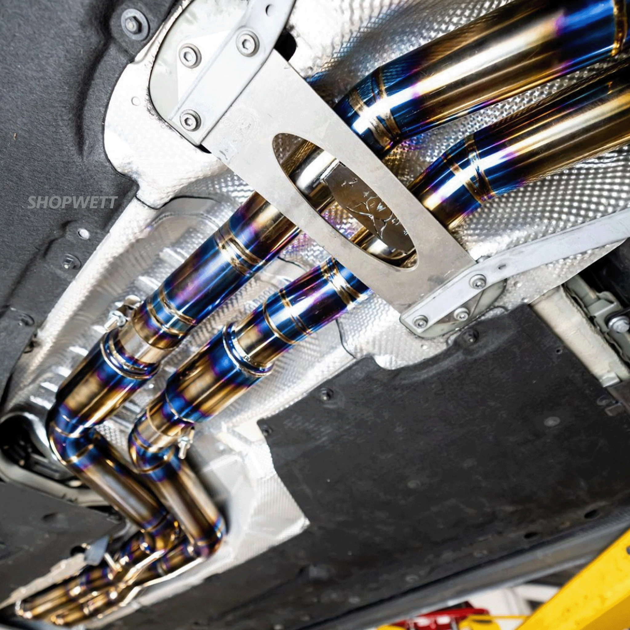 F87 M2 Competition Titanium Exhaust (Full System, X-Pipe and Valved Mufflers)